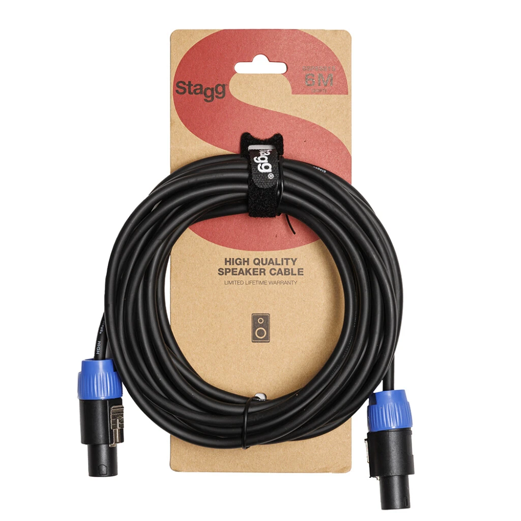 Stagg Lautsprecherkabel Speakon - Speakon 6m 